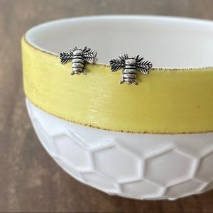 Sterling Silver Honeybee Earrings from Hawaii